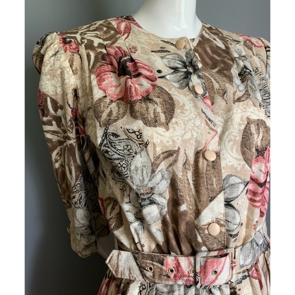 vintage California Looks : tropical swing dress - Picture 3 of 15